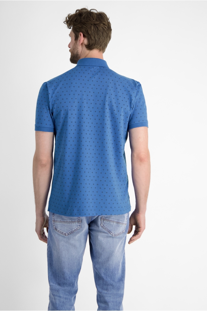 POLOSHIRT MET MINIMALISTISCHE PRINT 2563270 435